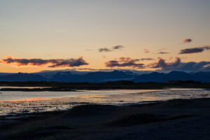 Sunset at Stokksnes